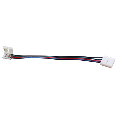Clip + cable para unir tiras de LED 10mm SMD5050/RGB