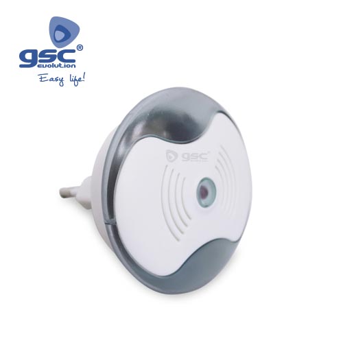 Ahuyentador mosquitos por ultrasonidos/Luz de noche