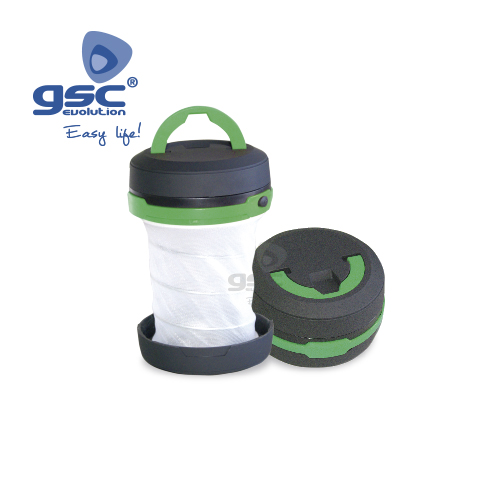 Mini-linterna LED camping plegable
