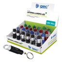 Keychain flashlight with opener 0.2W - 24pcs display box