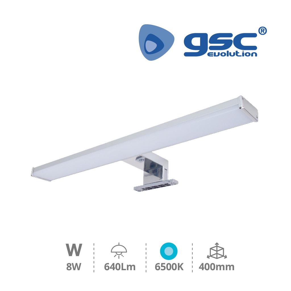 Aplique LED baño Chennai 8W 6500K IP44