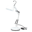 Candeeiro de mesa Focus E27 Branco 