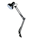 Candeeiro de mesa com pinça E27 40W Branco