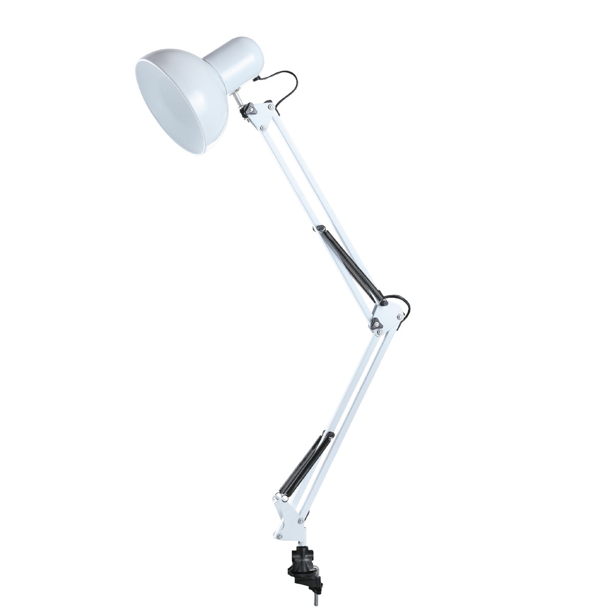 Clip desk lamp E27 40W- white