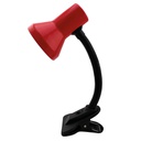 Board desk lamp with clamp E27 40W- red