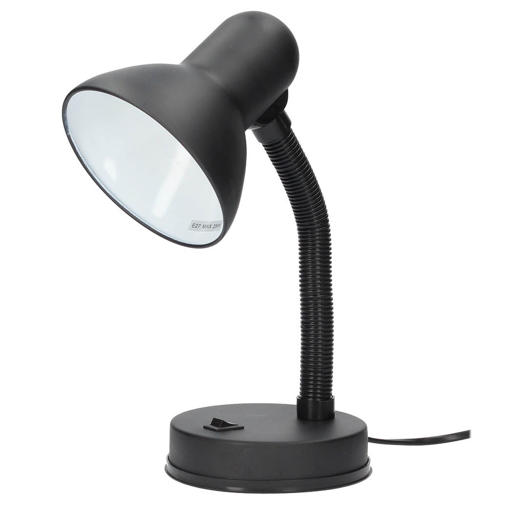 Candeeiro de mesa Bell E27 Preto