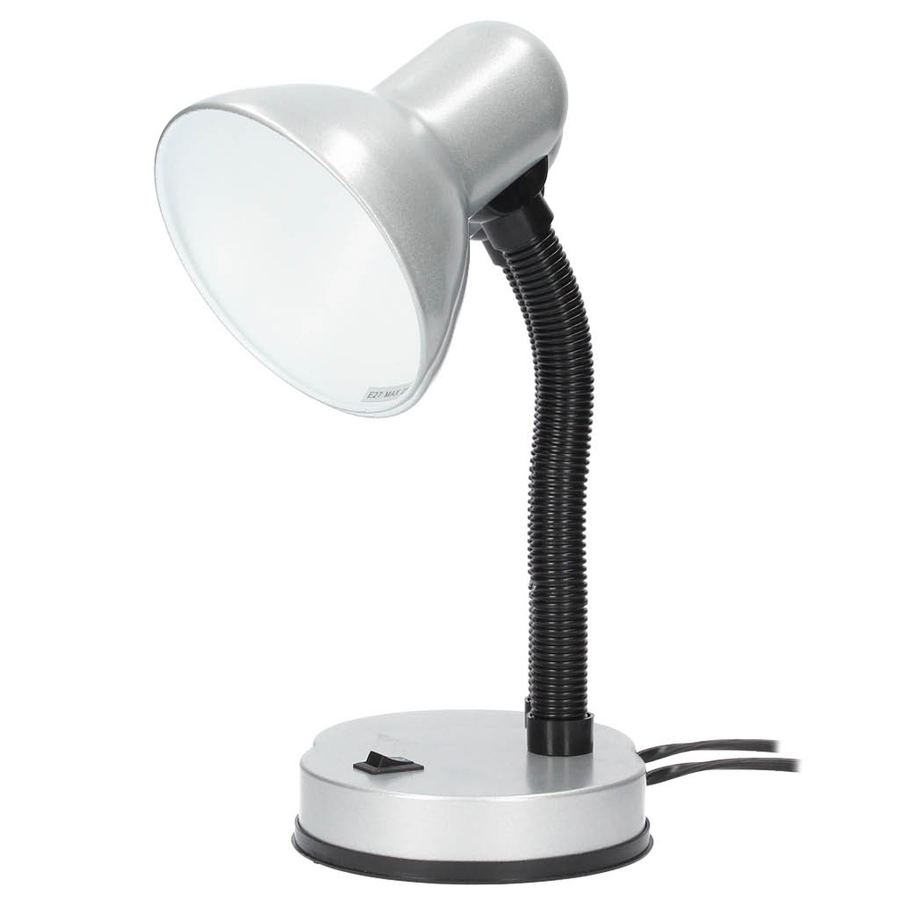 Candeeiro de mesa Bell E27 Cinza