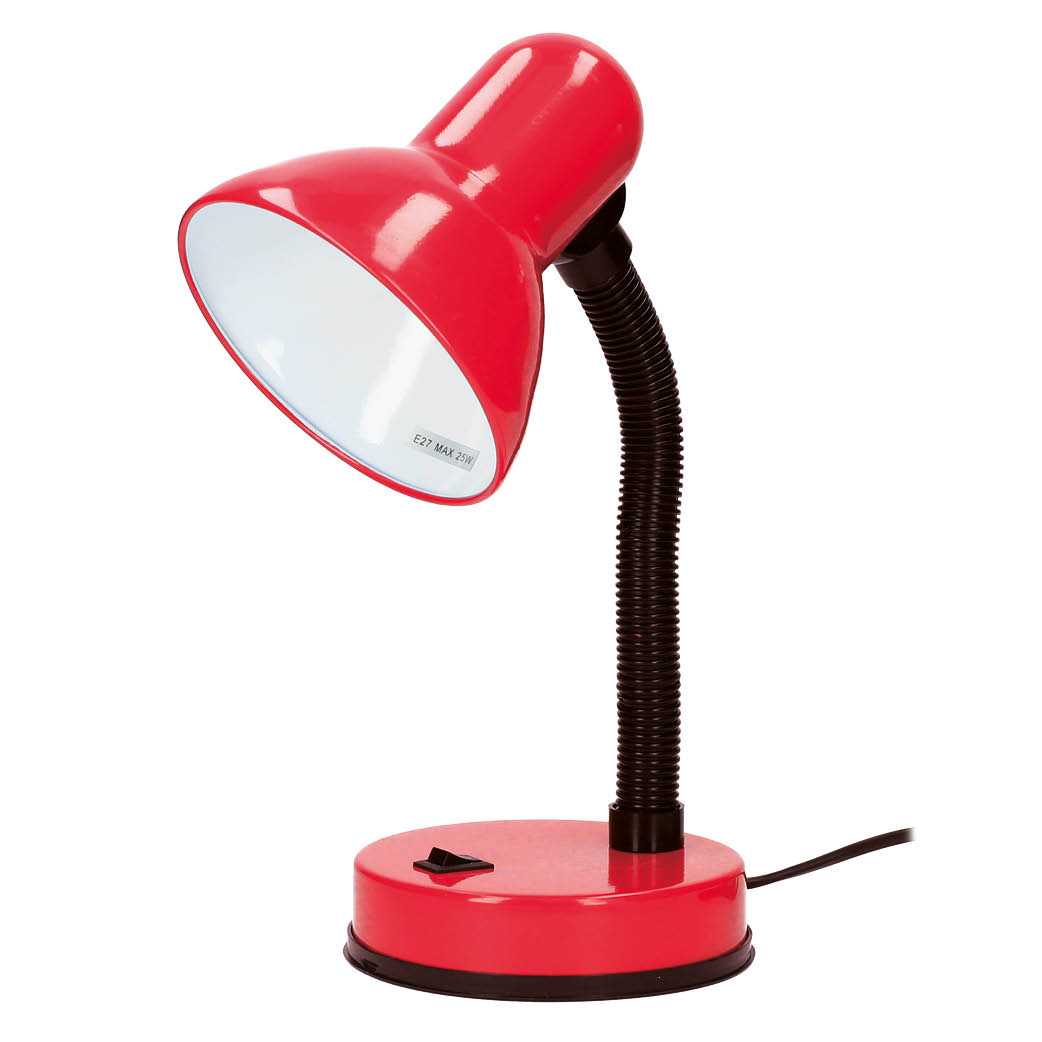 Bell desk lamp E27- red