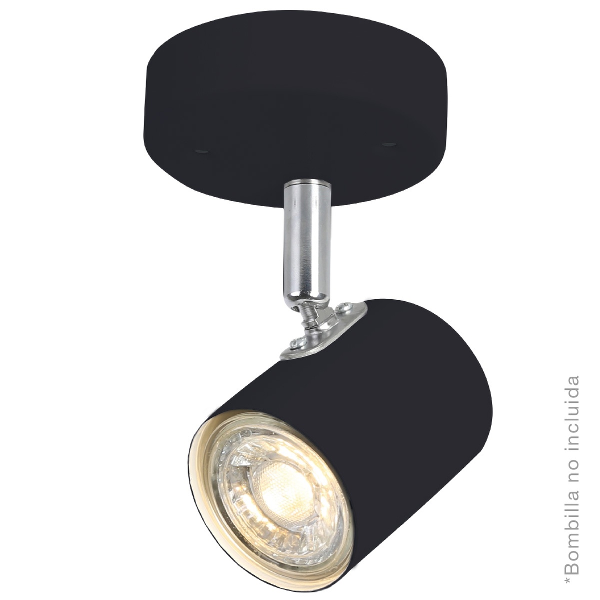 Serie Edina Simple spotlight GU10 black