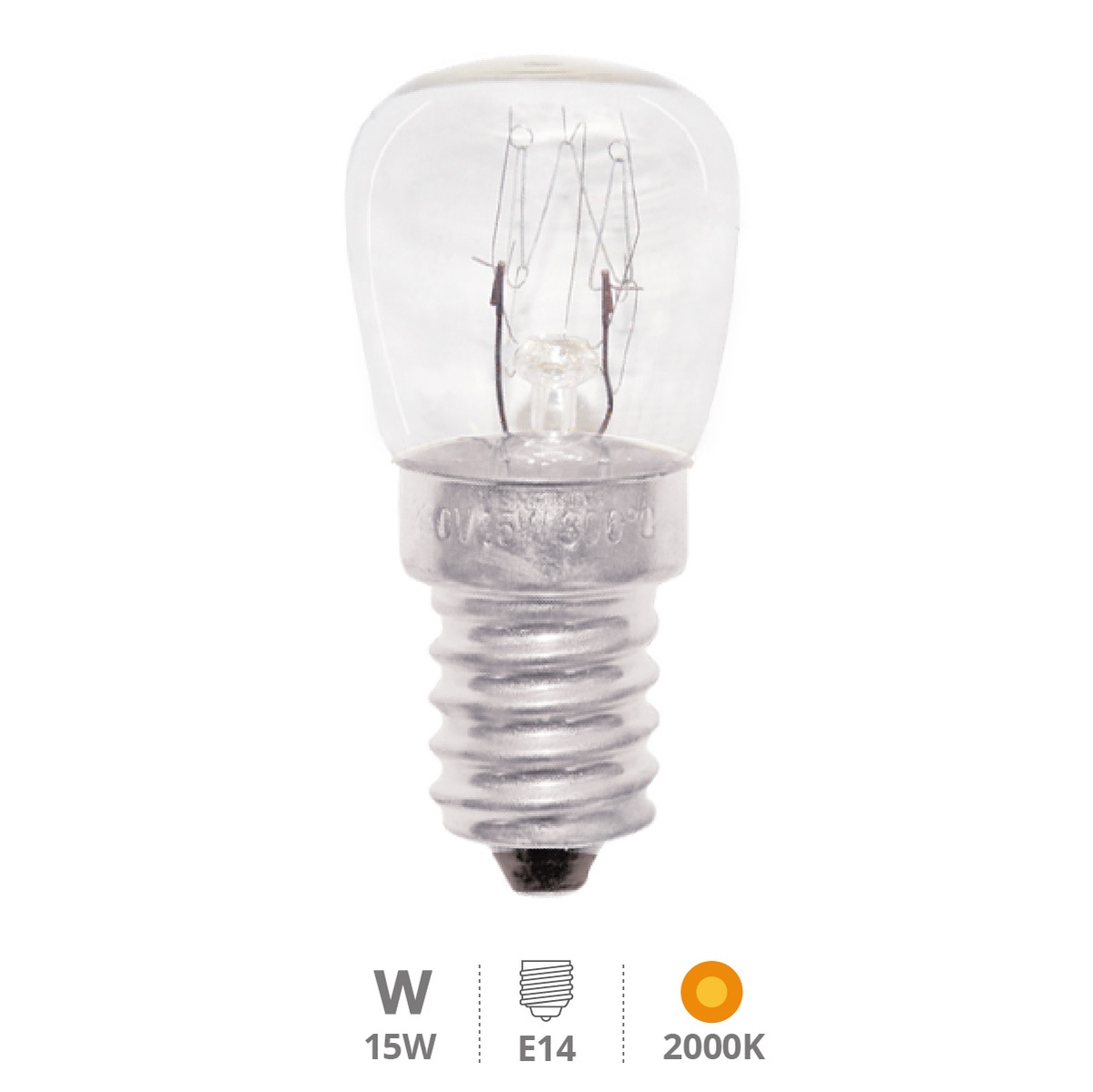 Lámpara PYGMY Clara 15W E14 230V Ø22mm 85 Lm