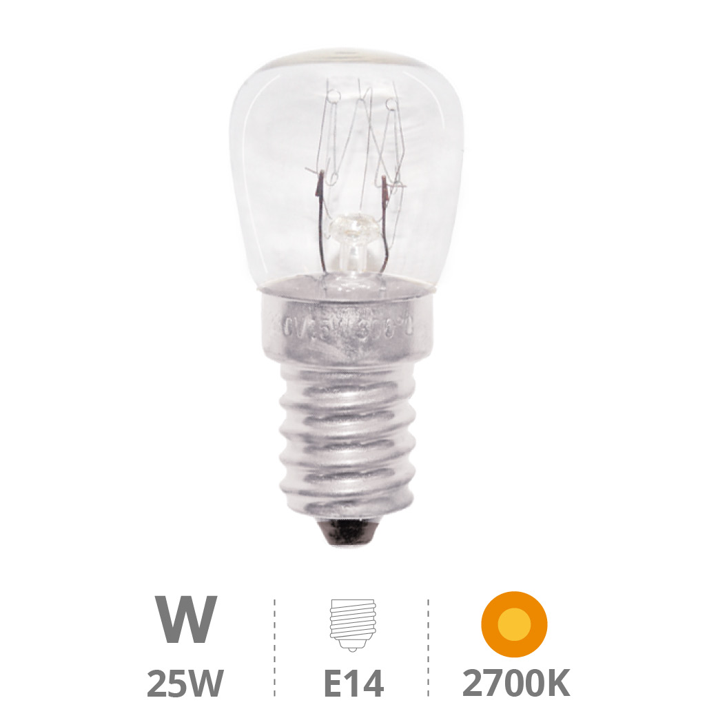 Mini Incandescent PYGMY bulb 25W E14 Ø28mm 142 Lm