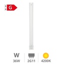 Lámpara Bajo Consumo PL 36W 2G11 4200K