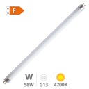 Tubo Fluorescente T8 Trifosforo 58W G13 4200K 1514mm