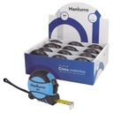 Mètre Ruban caoutchouc 19 mm-5 M 12u/boîte présentoir