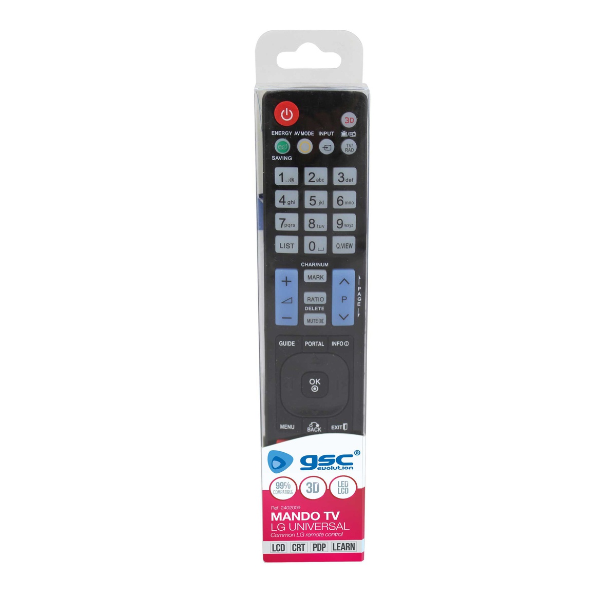 Universal remote for LG TV