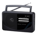 Portable horizontal radio 230V 250x65x130mm