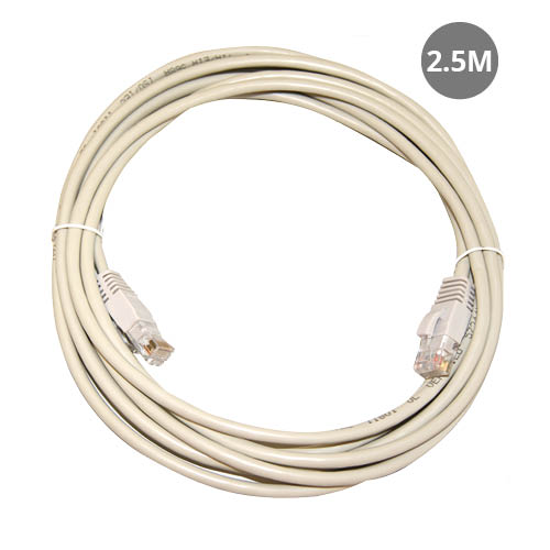 Ethernet cable UTP Cat 5e 2.5m