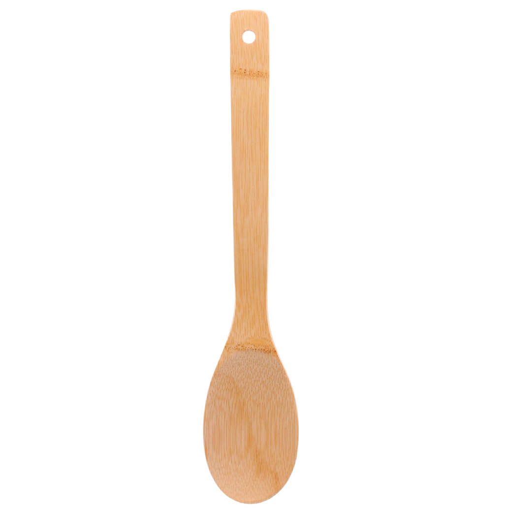 Bamboo spoon 30cm. - Bag of 10 units.