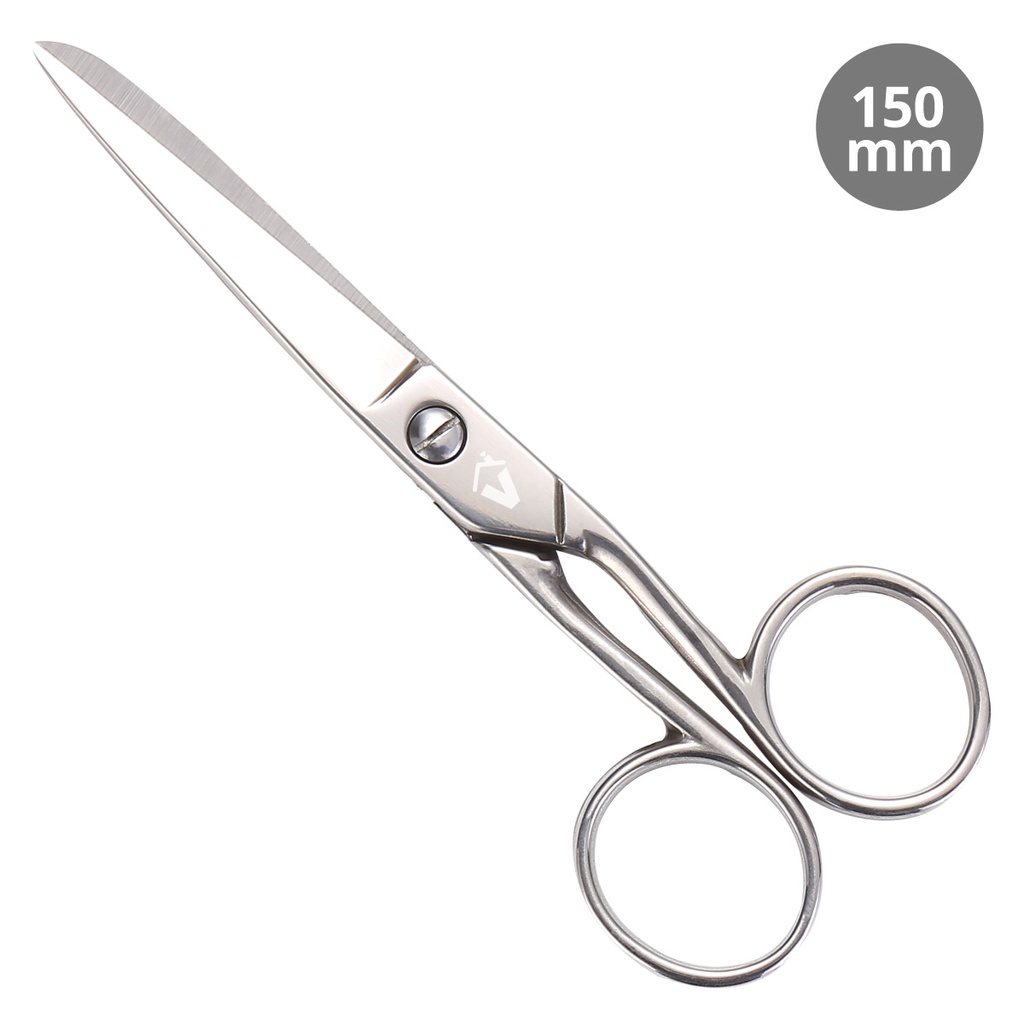 Stainless steel sewing scissors 6''