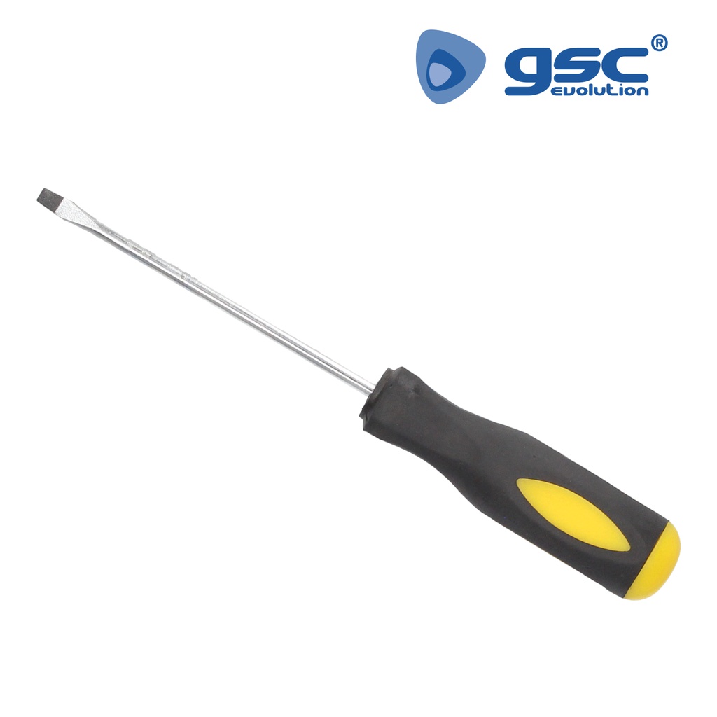 Destornillador Plano Cromo Vanadio 4x100mm