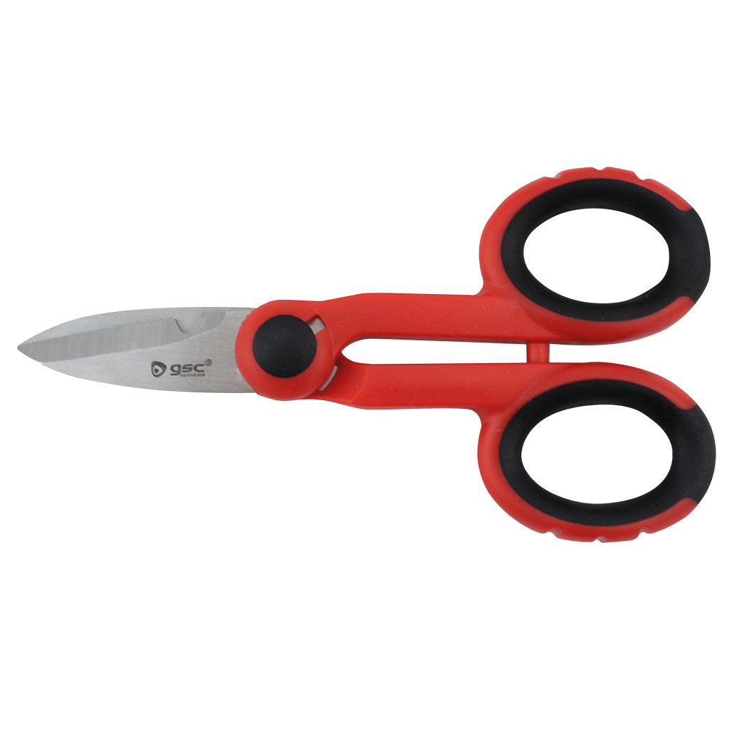 Professional electrician scissors ergonomic design- Blister