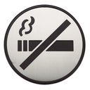 Symbole pour WC adhésif Ne pas fumer Ø97 mm