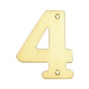 Door number 4 stainless steel with screw