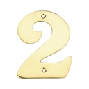 Door number 2 stainless steel with screw