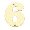 Door number 6 stainless steel with screw