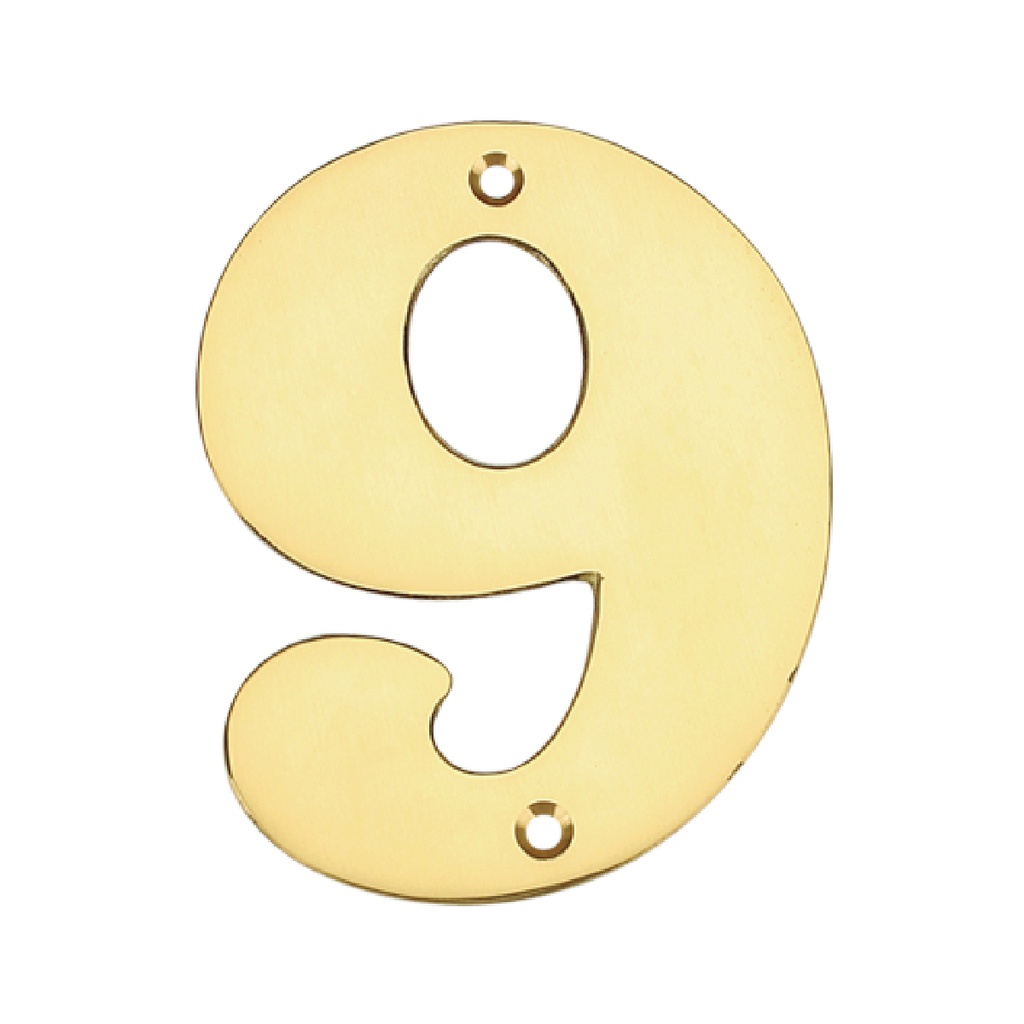 Door number 9 stainless steel with screw