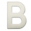 Door letter B stainless steel with adhesive