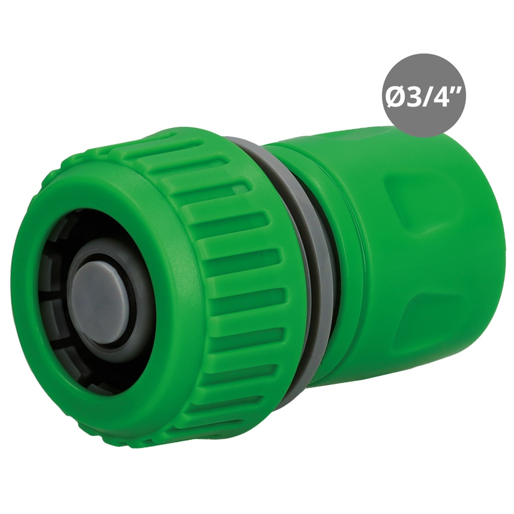 Conector rápido com stop Ø3/4"