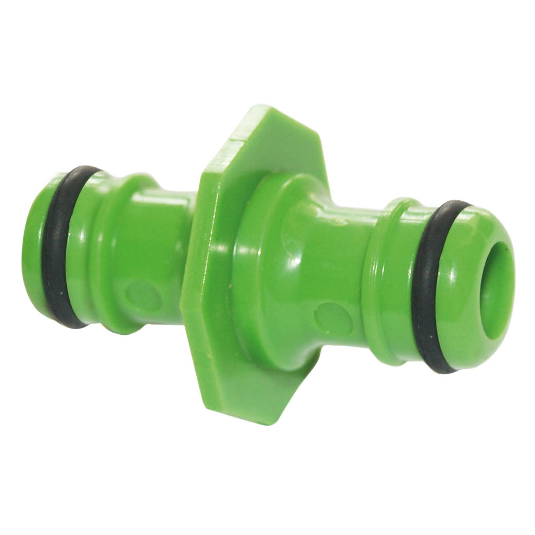 Two-way hose coupling male