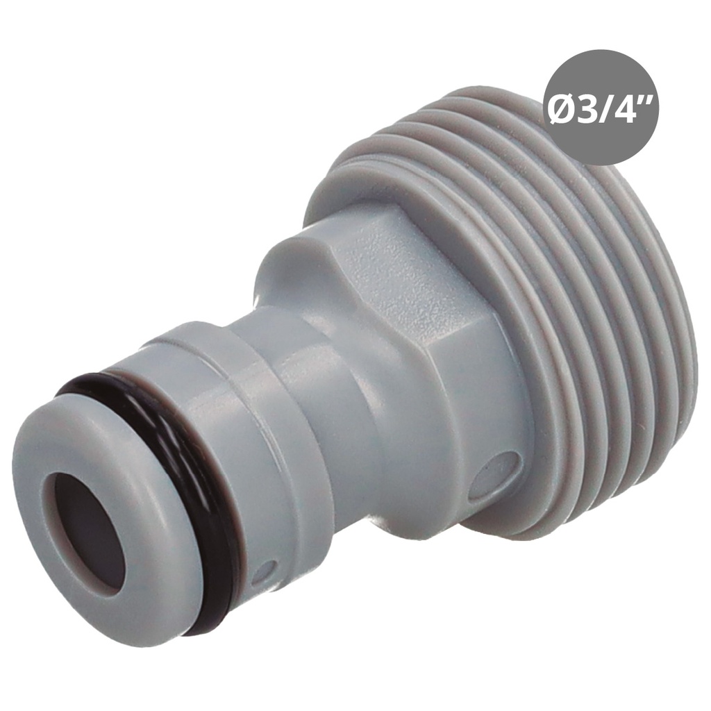 Adaptateur robinet mâle Ø3/4"