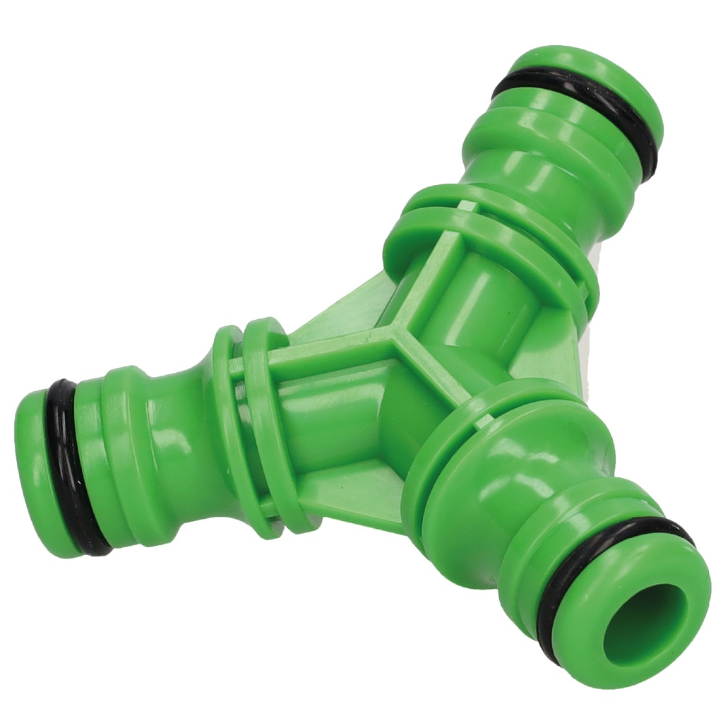 Tree-way hose coupling 