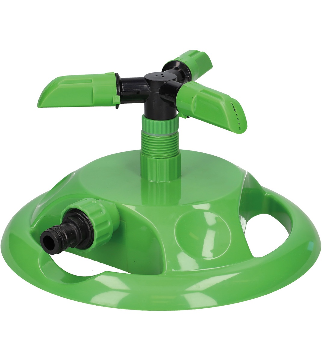 Tree-arm rotating sprinkler 360º