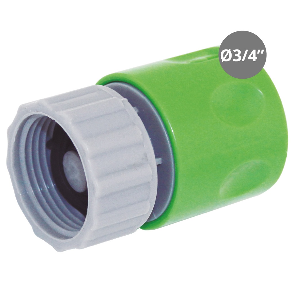 Connecteur rapide avec stop Ø3/4"