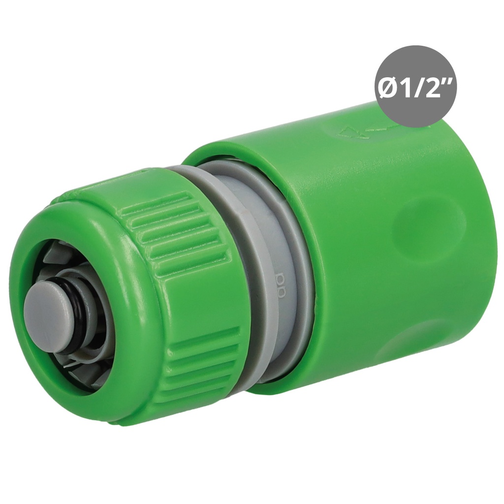 Conector rápido con stop Ø1/2