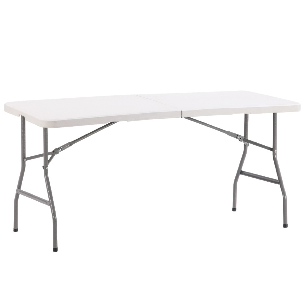 Polyethylene folding table 1520x760x745mm