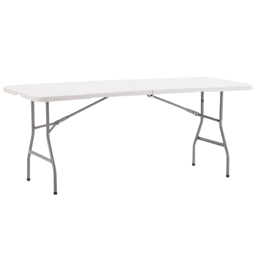 Mesa dobrável polietileno 1805x740x740mm