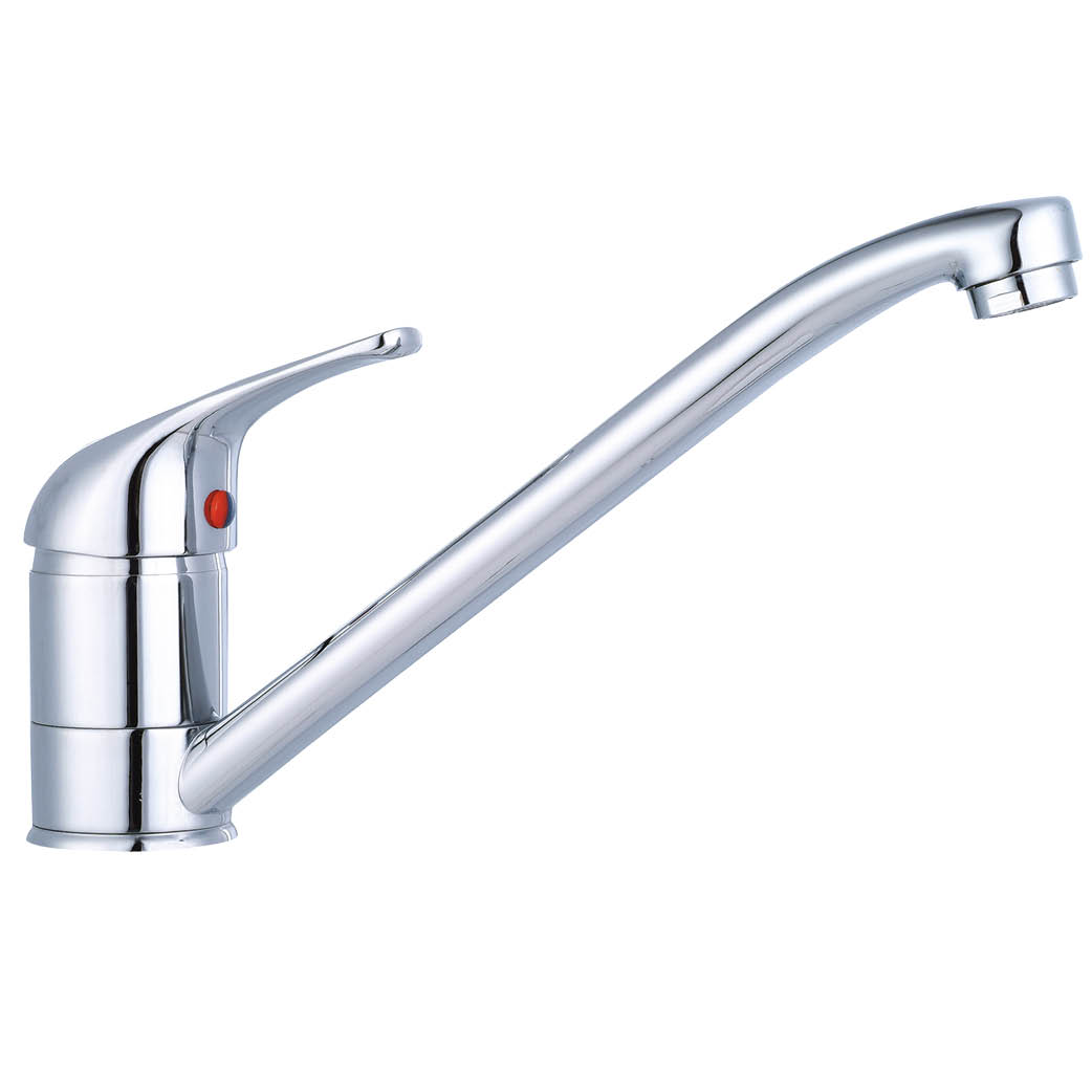 Niagara single arm chromed sink spout