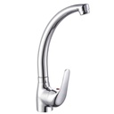 Niagara single arm semi-curved chromed sink spout
