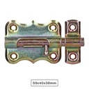 Goupille verrou 40mm bicromatée