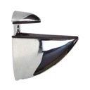 Holder for shelves Satin Nickel Max. 4-25mm thickness