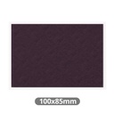Square adhesive felt pads 100x85mm - Brown