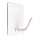 Pack 3 Cabides médios adesivos 26 x 43 mm Brancos