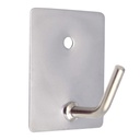 Pack 3 Cabides médios adesivos 26 x 43 mm Cromados