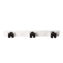 Triple steel holder with rubber rollers - Blister