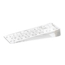 PVC wedge-type doorstop