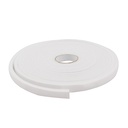 Bourrelet adhésif mousse 12 mm - 10 M Blanc